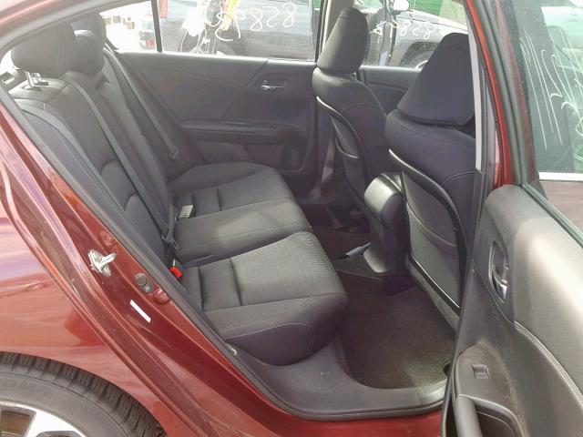 1HGCR2F51EA272920 - 2014 HONDA ACCORD SPO MAROON photo 6