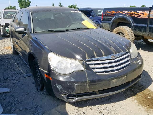 1C3LC46J78N175103 - 2008 CHRYSLER SEBRING LX BLACK photo 1