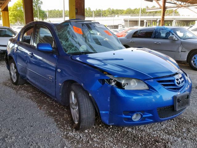 JM1BK323351229284 - 2005 MAZDA 3 S BLUE photo 1