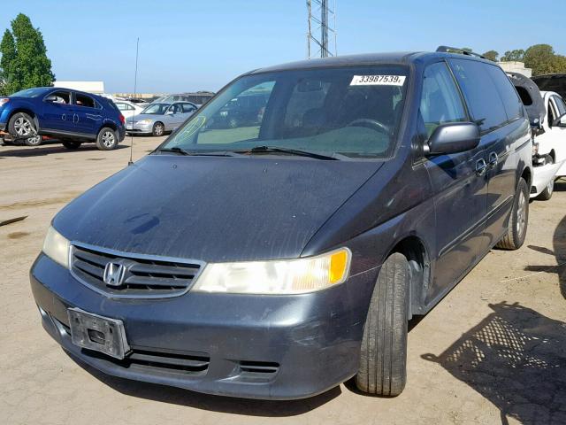 5FNRL18054B038551 - 2004 HONDA ODYSSEY EX GRAY photo 2