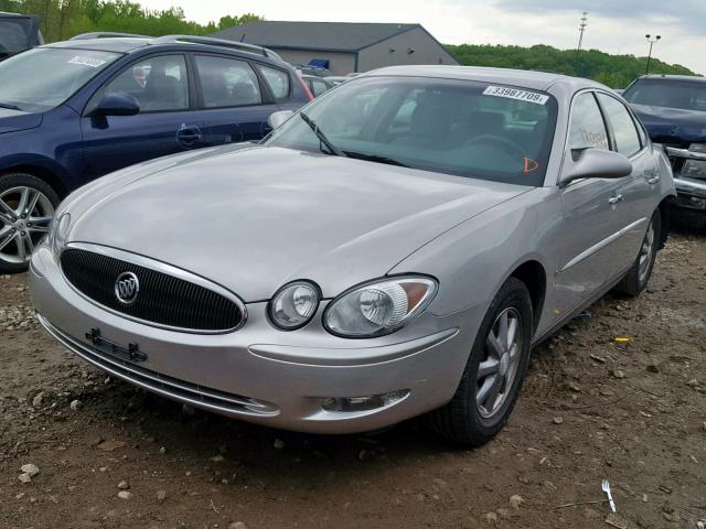 2G4WC582071151449 - 2007 BUICK LACROSSE C SILVER photo 2