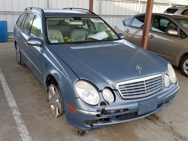 WDBUH56J26A883852 - 2006 MERCEDES-BENZ E 350 WAGO GRAY photo 1