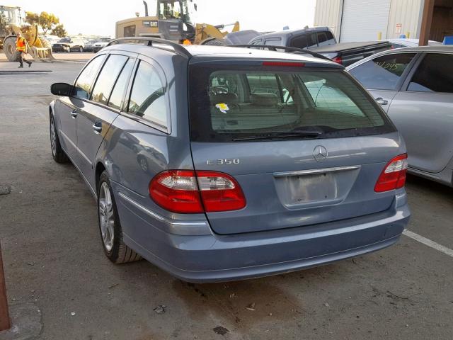 WDBUH56J26A883852 - 2006 MERCEDES-BENZ E 350 WAGO GRAY photo 3