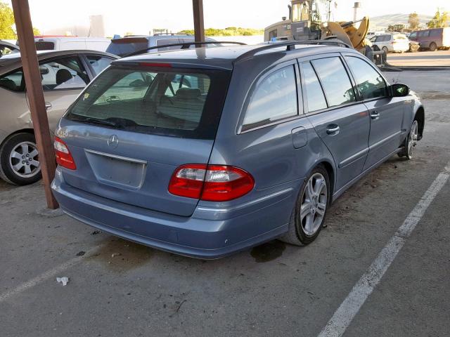 WDBUH56J26A883852 - 2006 MERCEDES-BENZ E 350 WAGO GRAY photo 4