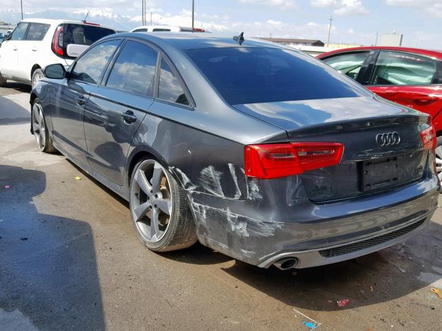 WAUHGAFC7FN011298 - 2015 AUDI A6 PRESTIG GRAY photo 3