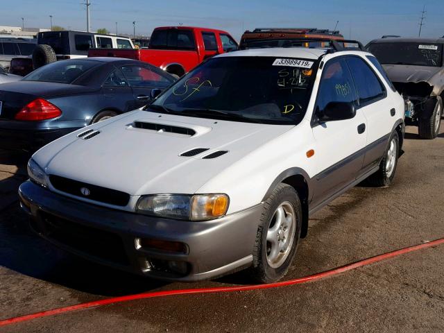 JF1GF4856VH805228 - 1997 SUBARU IMPREZA OU WHITE photo 2