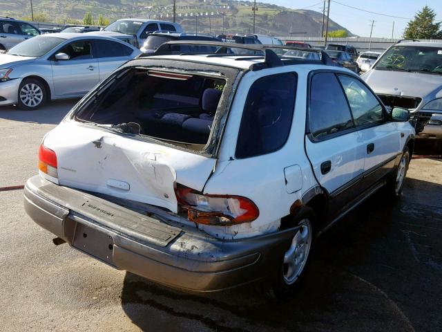 JF1GF4856VH805228 - 1997 SUBARU IMPREZA OU WHITE photo 4