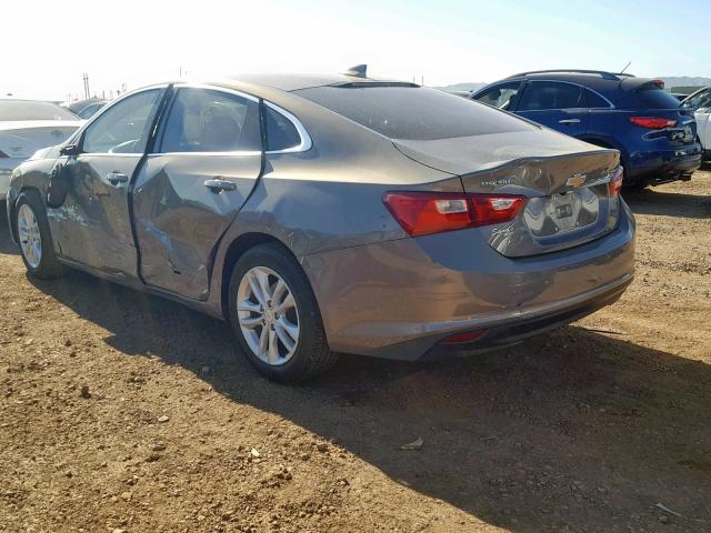 1G1ZD5ST7JF111538 - 2018 CHEVROLET MALIBU LT BEIGE photo 3