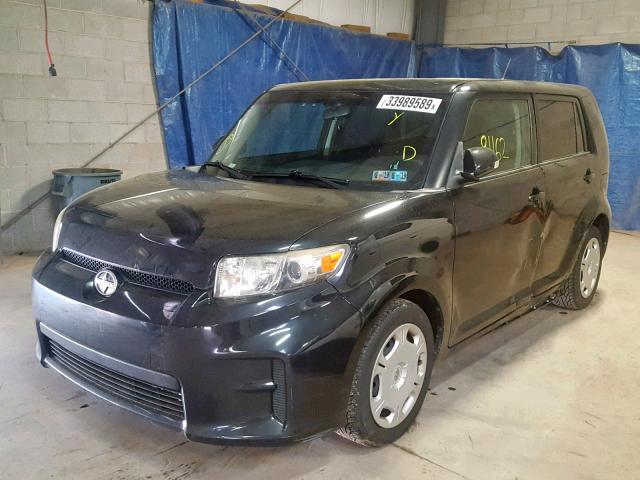 JTLZE4FE0B1138867 - 2011 TOYOTA SCION XB BLACK photo 2