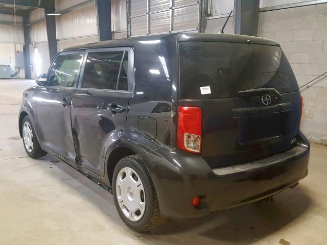 JTLZE4FE0B1138867 - 2011 TOYOTA SCION XB BLACK photo 3