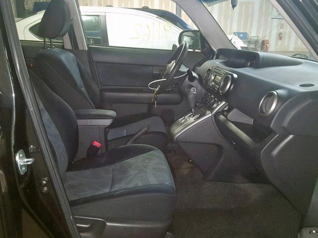 JTLZE4FE0B1138867 - 2011 TOYOTA SCION XB BLACK photo 5
