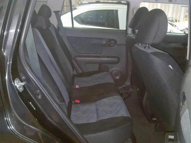 JTLZE4FE0B1138867 - 2011 TOYOTA SCION XB BLACK photo 6