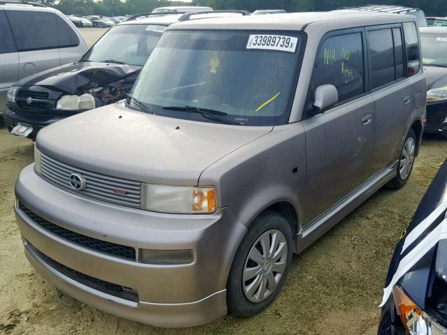 JTLKT324750210687 - 2005 TOYOTA SCION XB 银色 照片 2