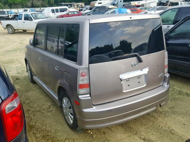 JTLKT324750210687 - 2005 TOYOTA SCION XB 银色 照片 3