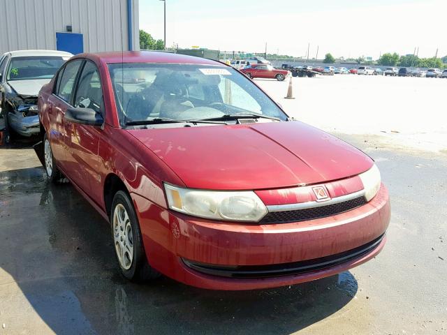 1G8AZ52F74Z147940 - 2004 SATURN ION LEVEL RED photo 1