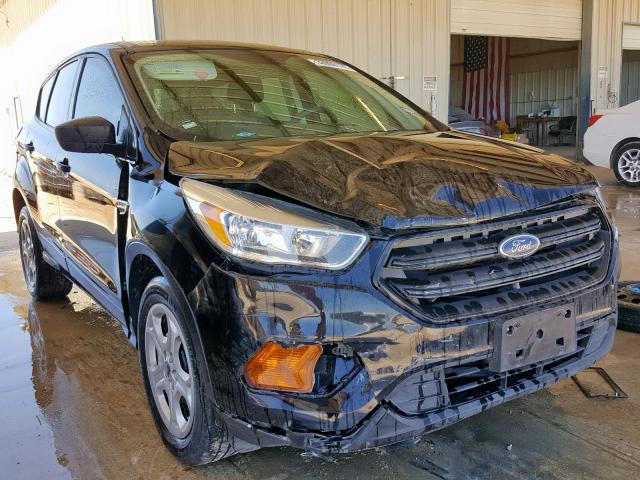 1FMCU0F79HUB66300 - 2017 FORD ESCAPE S BLACK photo 1