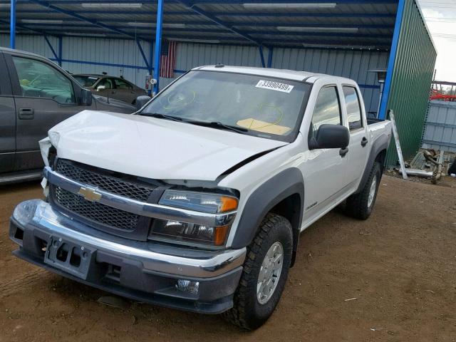 1GCDT136648208566 - 2004 CHEVROLET COLORADO WHITE photo 2