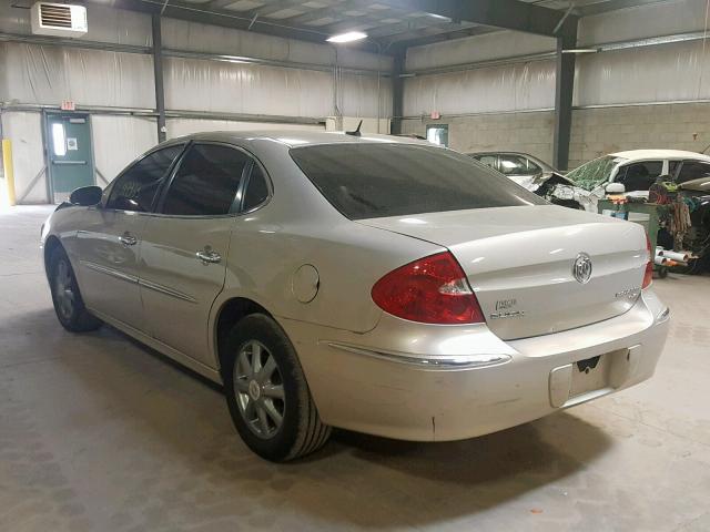 2G4WD582981204597 - 2008 BUICK LACROSSE C BEIGE photo 3