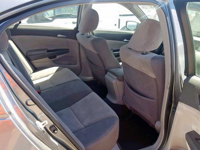 JHMCP26428C059199 - 2008 HONDA ACCORD LXP GRAY photo 6