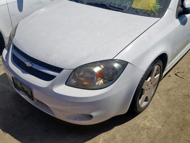 1G1AF1F5XA7194419 - 2010 CHEVROLET COBALT 2LT WHITE photo 9