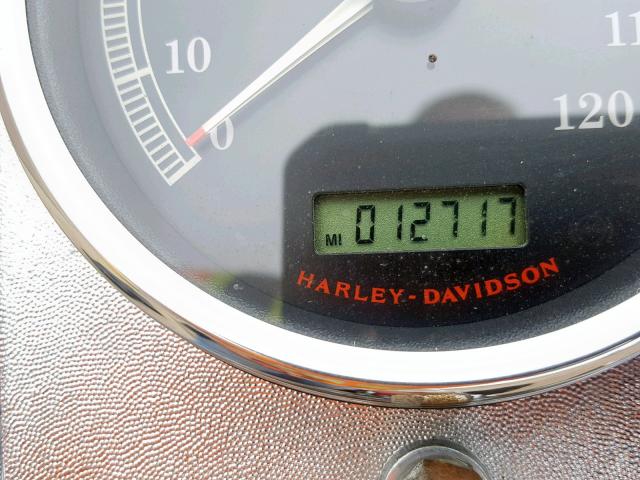 1HD1JL5138Y041335 - 2008 HARLEY-DAVIDSON FXSTC RED photo 8