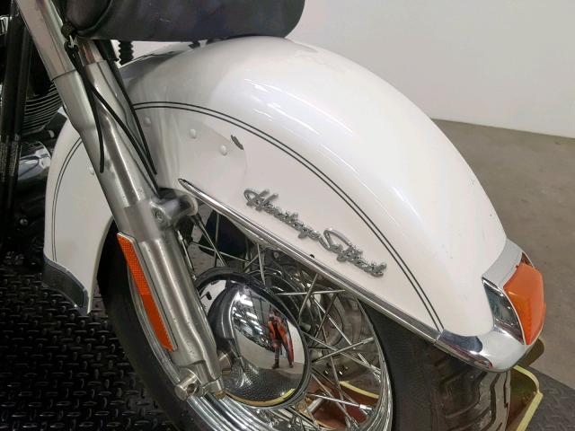 1HD1BWB356Y044576 - 2006 HARLEY-DAVIDSON FLSTCI WHITE photo 9