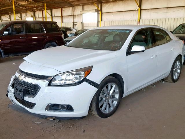 1G11E5SL5EF287715 - 2014 CHEVROLET MALIBU 2LT WHITE photo 2