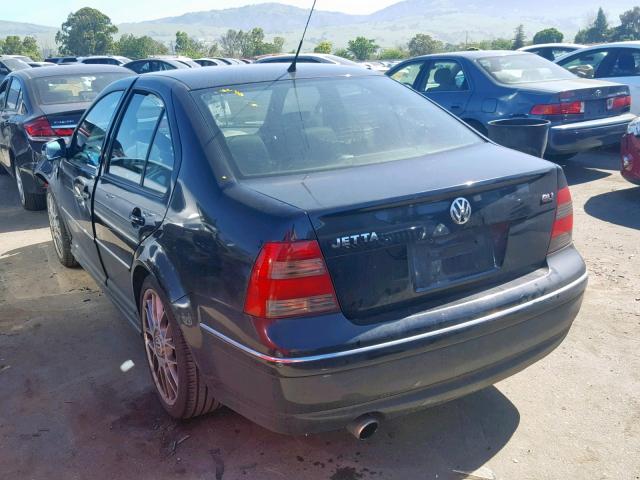 3VWSE69M15M058106 - 2005 VOLKSWAGEN JETTA GLI BLACK photo 3