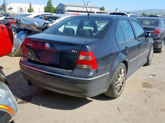 3VWSE69M15M058106 - 2005 VOLKSWAGEN JETTA GLI BLACK photo 4