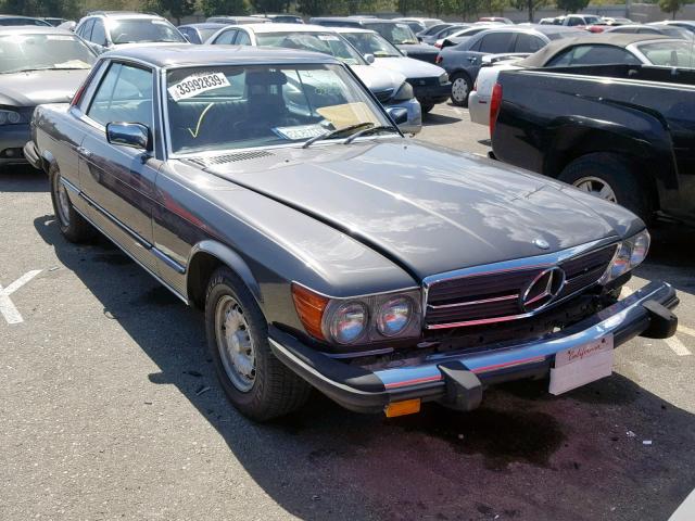 WDBBA25AXBB002461 - 1981 MERCEDES-BENZ 380 SLC GRAY photo 1