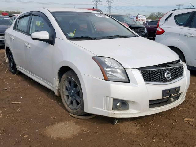 3N1AB6AP1BL647318 - 2011 NISSAN SENTRA 2.0 WHITE photo 1