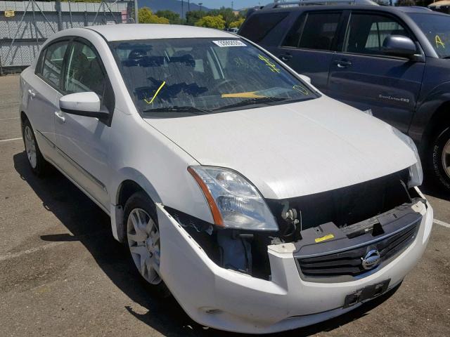 3N1AB6AP1CL739434 - 2012 NISSAN SENTRA 2.0 WHITE photo 1