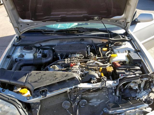 4S3BH625847305448 - 2004 SUBARU LEGACY L S SILVER photo 7