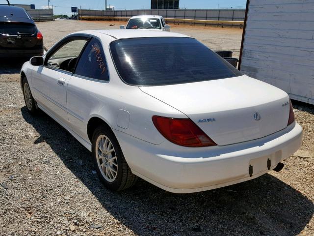 19UYA2256XL007873 - 1999 ACURA 3.0CL WHITE photo 3