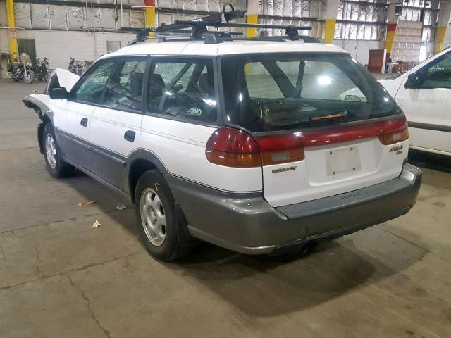 4S3BG4851T6374713 - 1996 SUBARU LEGACY OUT WHITE photo 3