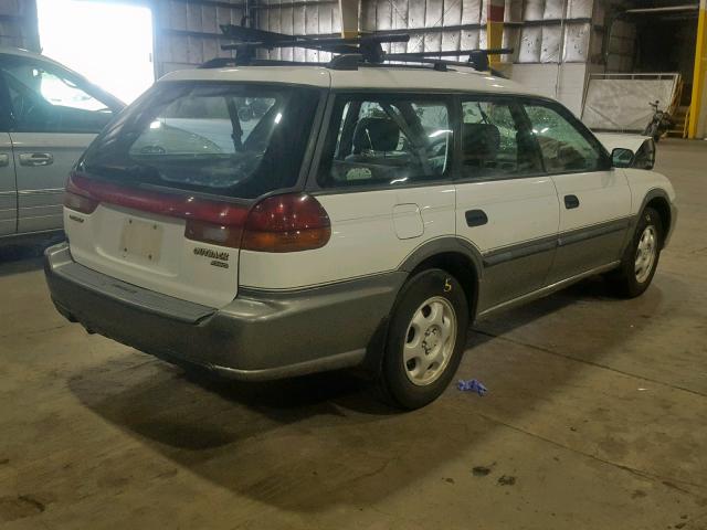 4S3BG4851T6374713 - 1996 SUBARU LEGACY OUT WHITE photo 4