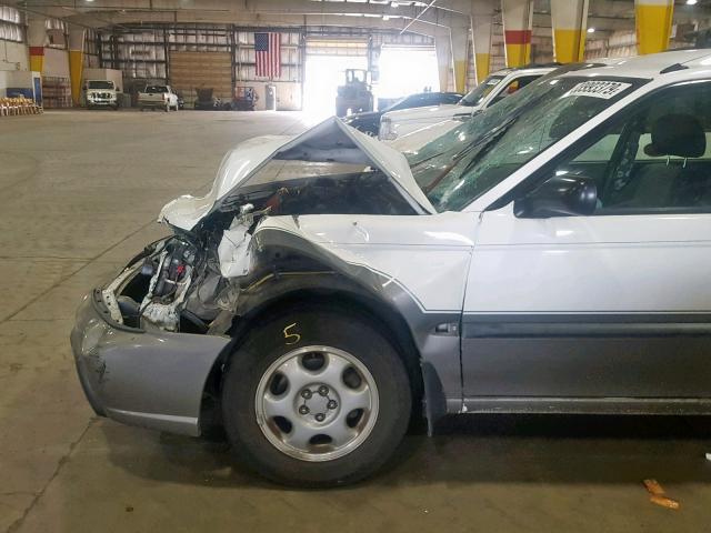 4S3BG4851T6374713 - 1996 SUBARU LEGACY OUT WHITE photo 9