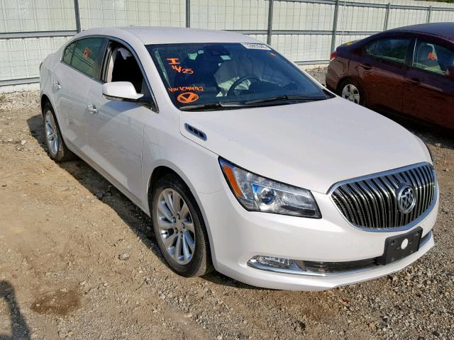 1G4GB5G35GF104492 - 2016 BUICK LACROSSE WHITE photo 1