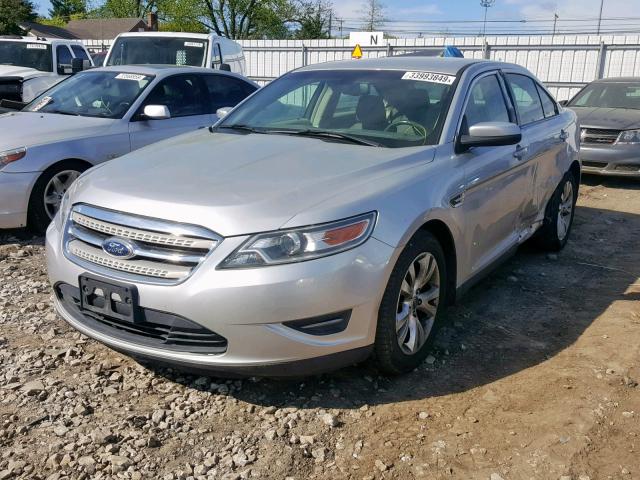 1FAHP2EWXBG181132 - 2011 FORD TAURUS SEL GRAY photo 2