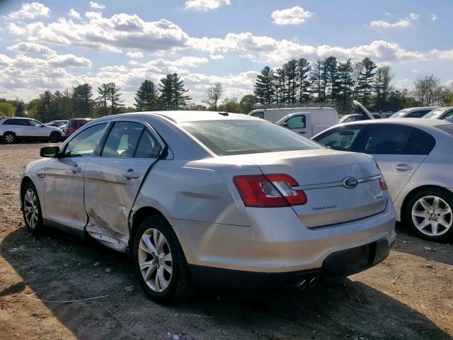 1FAHP2EWXBG181132 - 2011 FORD TAURUS SEL GRAY photo 3