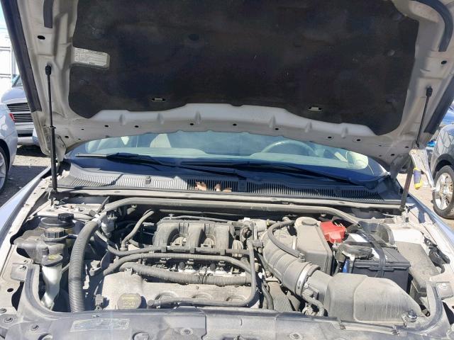 1FAHP2EWXBG181132 - 2011 FORD TAURUS SEL GRAY photo 7