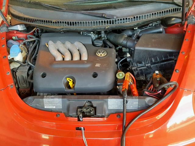 3VWBB61C1WM050102 - 1998 VOLKSWAGEN NEW BEETLE 红色 照片 7