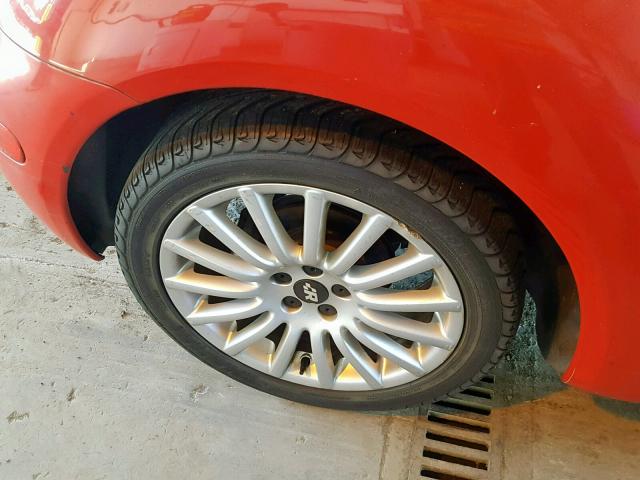 3VWBB61C1WM050102 - 1998 VOLKSWAGEN NEW BEETLE 红色 照片 9