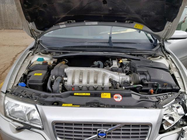 YV1TS92D441358157 - 2004 VOLVO S80 SILVER photo 7