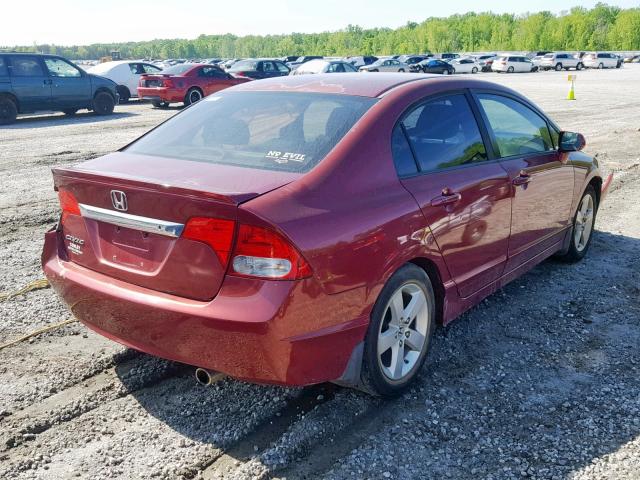 2HGFA1F6XAH503008 - 2010 HONDA CIVIC LX-S Շագանակագույն լուսանկար 4