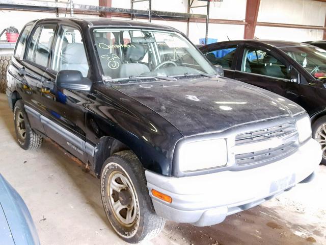 2CNBJ13CXY6925661 - 2000 CHEVROLET TRACKER BLACK photo 1