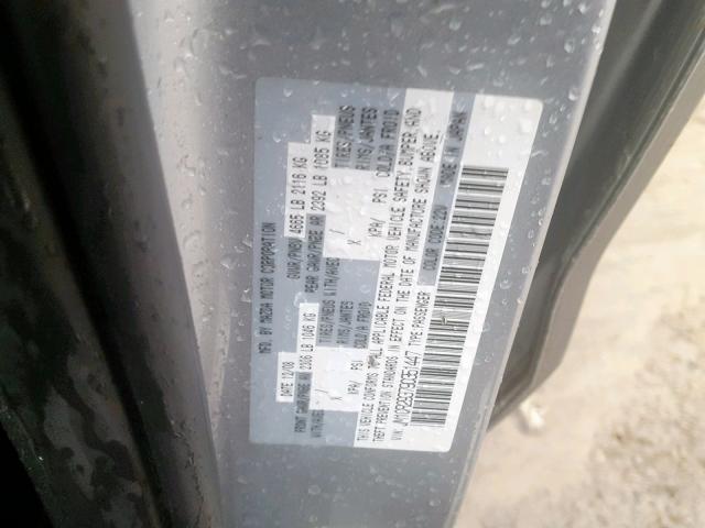 JM1CR293790351447 - 2009 MAZDA 5 SILVER photo 10