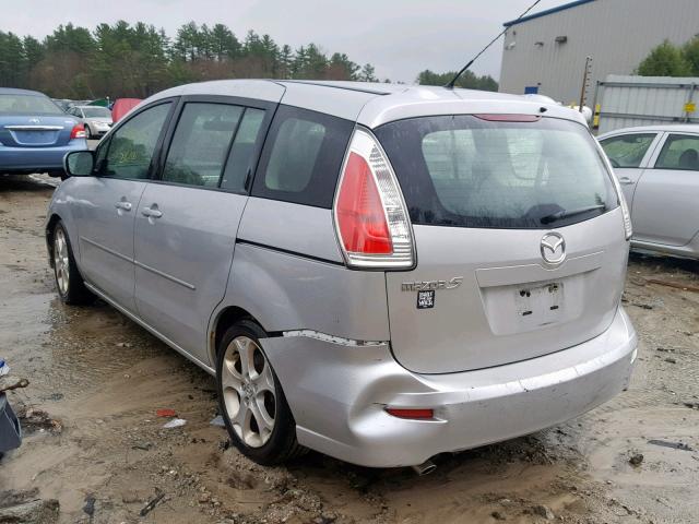 JM1CR293790351447 - 2009 MAZDA 5 SILVER photo 3