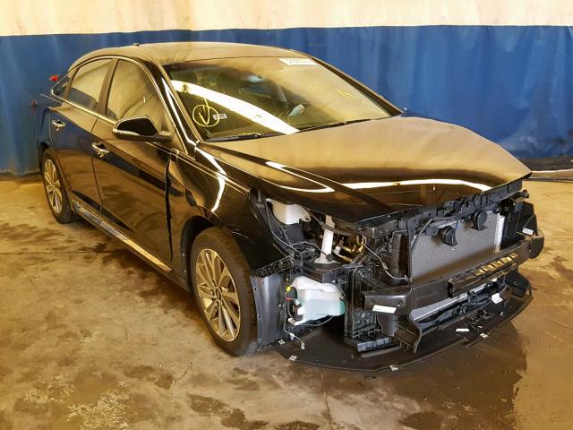 5NPE34AF1HH505213 - 2017 HYUNDAI SONATA SPO BLACK photo 1