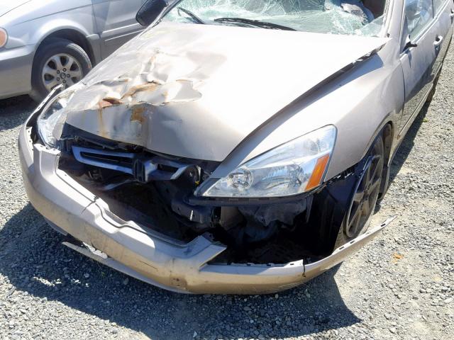 1HGCM66583A077898 - 2003 HONDA ACCORD GOLD photo 9